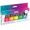 3C4G: Glow In The Dark Nail Polish Set - 5 Bottles, Make It Real, Teens Tweens & Girls, Non-Toxic Long-Lasting Polish, Vibrant Neon Colors, Glow Wherever You Go, Three Cheers For Girls, Kids Ages 8+